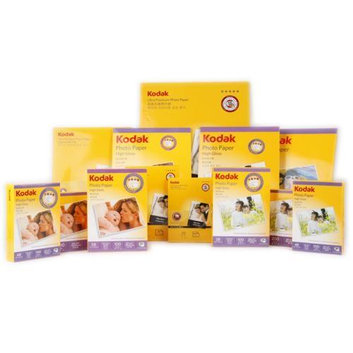 Premium RC Coating Kodak Inkjet Photo Paper 180 GSM A4 Dry Instantly For Easy