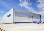 Insulated Prefab Steel Building Kits For Private Airplane Hangars / Aircraft