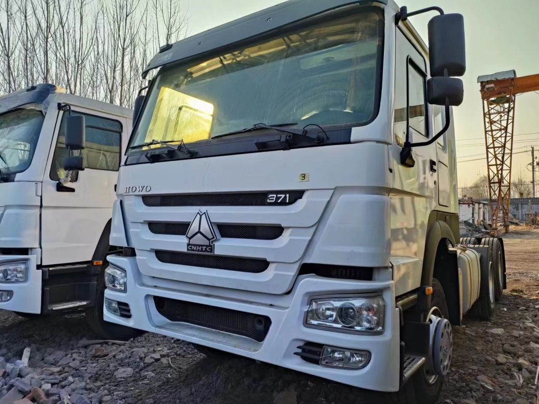 White. Sinotruk HOWO 6*4 Tractor Truck Good Condition