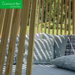 NO Folded Modern Design Style All Weather Tapered Round Outdoor Daybed With