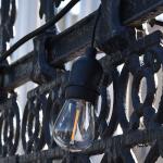 WANMA 9FC15 Flour Mill Wedding Decorative String Lights Solar Outdoor