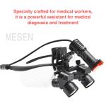 Oental Medical Oral Corner 5X Magnifier Dental Loupes Headlight Wireless