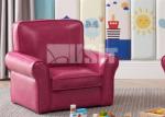 Modern Kids Sofa Armrest Chair Lounge Couch Wood Construction Living Room
