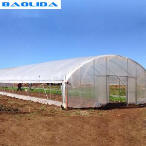 Wholesale Modern Tunnel Plastic Greenhouse For Tropical Climate Plastic Covering from china suppliers