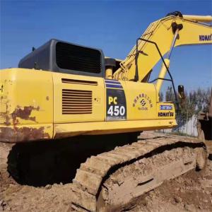 Wholesale 45 ton almost new Japan imported crawler excavator machine used refurbish Komatsu pc 450-7 from china suppliers
