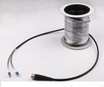 Waterproof 3M Fiber Optic Patch Cord Duplex LC Connector , Aluminum Housing