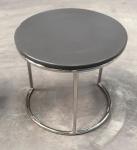 stone top metal end table/side table/coffee table for hotel furniture TA-0078