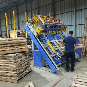 Wholesale Fully Automatic Rayco Storti American Wood Pallet Nailing Machine from china suppliers