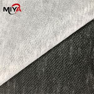 Wholesale PES Double Dot Elastic Non Noven Knitted Interlining from china suppliers