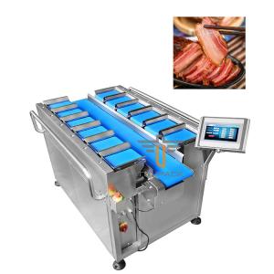 Wholesale Meat Belt 12 Head Linear Combination Weigher For Cured Meat Packaging Machine from china suppliers