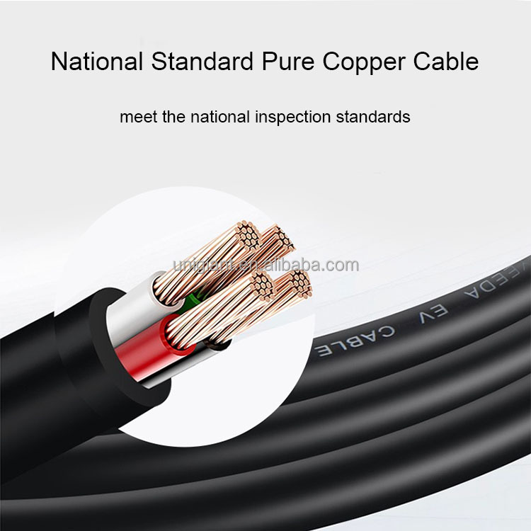 32A Dustproof Extension Cord Cable For Charging Station Of Electric Car EV Charger