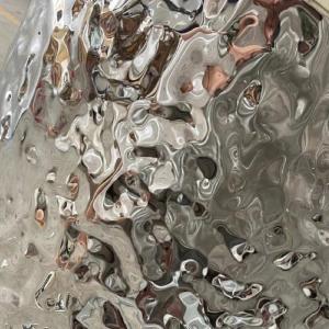 Wholesale Water Ripple Stainless Steel Sheet For Dining Room Walls Ceiling Panels from china suppliers