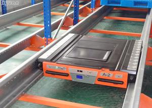 China Radio Shuttle Steel Racking System , Storage Intellectual Pallet Rack Shelves on sale