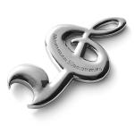 Modern Plating Metal Die Casting Parts 73*40mm Beer Bottle Opener