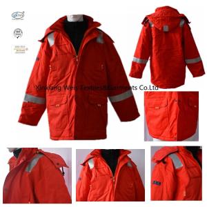 Wholesale FR Flame Resistant Winter Jackets With Reflective Tape from china suppliers