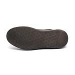 Breathable Euro 39 Size Mens Leather Sneakers Anti Skid Lace Up