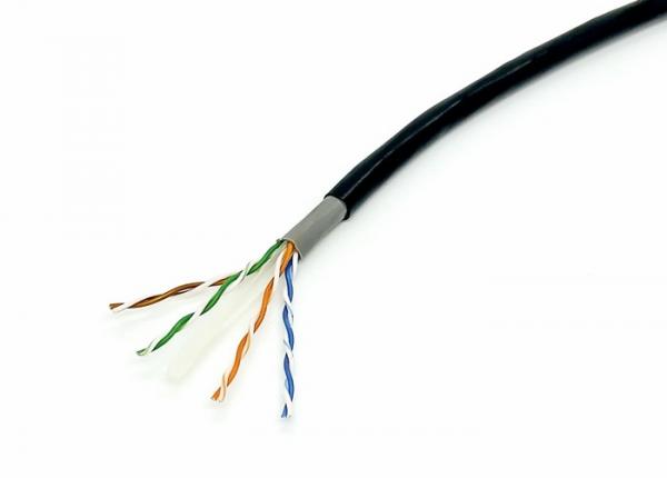 Quality PVC+UV PE Double Sheath CAT6 UTP Cable , Outdoor Ethernet Cable Cat6 for sale