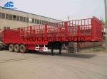 Height Adjustable Fence Semi Trailer For Transport Bulk Cargo Food Animals