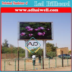Wholesale Waterproof P16 LED Digital Viedo Advertising Billboard Steel Structure from china suppliers