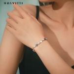 0.19m 0.83in Sterling Silver Jewelry Bracelets Vintage Silver Charm Bracelet ODM