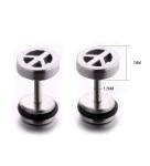 Wholesale fashion simple design small plane women ear stud earrings