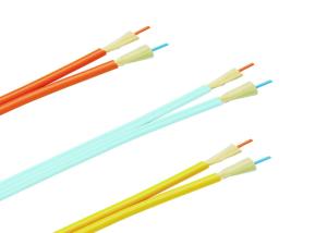 Wholesale Indoor Riser Duplex 2.0mm / 3.0mm Tight Buffered Fiber Optic Cable for Patch Cord and Pigtails from china suppliers