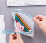 Fashion zipper TPU pencil bag, fashion printed school bag pencil cases, Pen Box