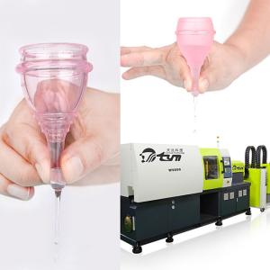 Wholesale Feminine Hygiene Menstrual Cup Manufacturing Machine 130T Clamping Force from china suppliers