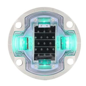 Wholesale Aluminum Round Flashing Underground Solar Road Stud For Mark Zones In Road Traffic from china suppliers
