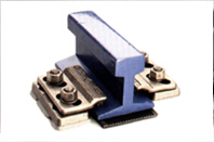 Plain Color Carbon Steel Elastic Rail Clips / Crane Clip Cast Iron