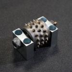 140 170mm Trapezoid Frankfurt Diamond Bush Hammer Plate Roller for Automatic