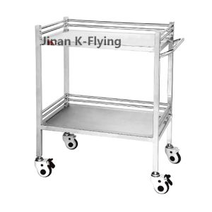 China Anti Rust SS Hospital Emergency Trolley Portable on sale