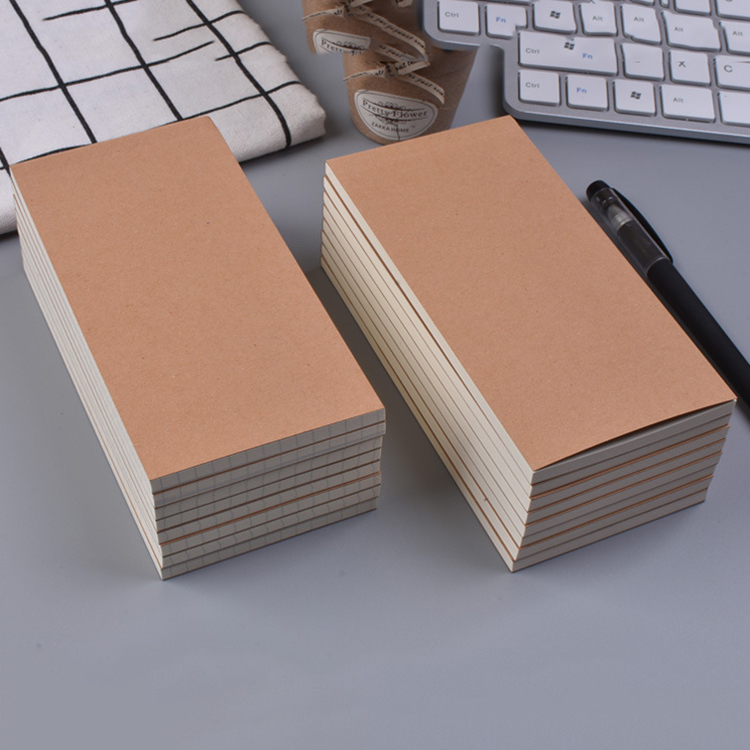 Affordable Bulk Craft Paper Planner with 50 Sheets Inner Pages Kraft Paper Notebook