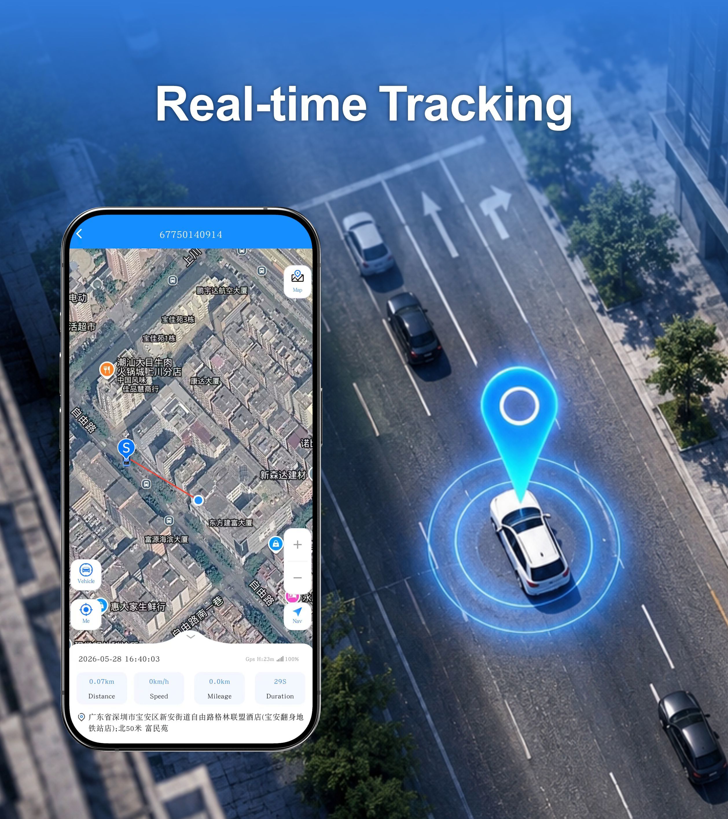 VA04 4G LTE Wireless Charging Smart Asset Tracker