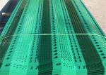 4.5meter Length Green Wind Proof Dust Screen For Railway Use