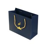 Paint Color Paper Bag Printing 38cm 3 Strand Nylon Rope Handle 0.3mm