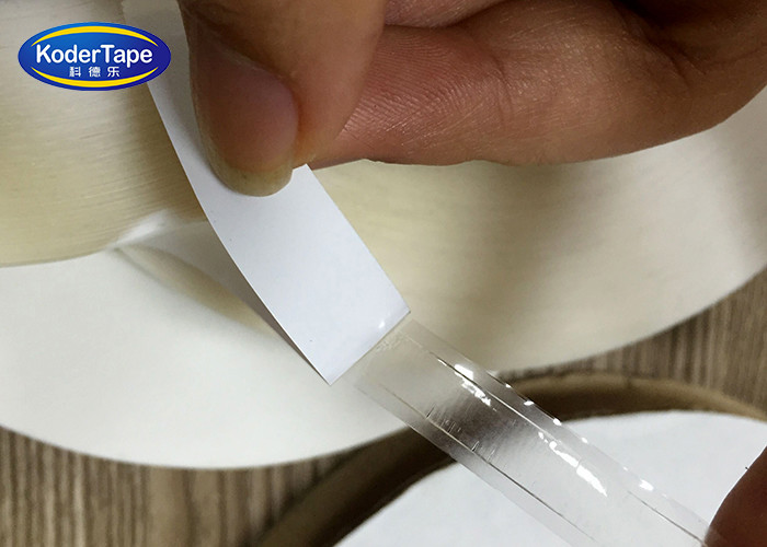 Double sided Adhesive Permanent Bag Tape For Mailing / Express / Courier Bag