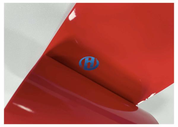120 μm Red LDPE Film Single Side UV Cured Silicone Coating Film Without Silicone
