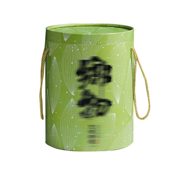 Customizable High Density Paper Tubes Packaging Food Grade Cardboard Cylinders With Lids