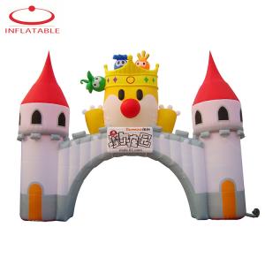 Wholesale Cartoon Inflatable Finish Arch Customized Advertising For Sport Events from china suppliers