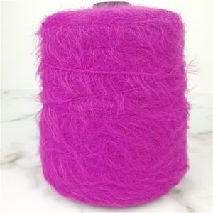 HOYIA Feather Yarn 100% Spun Polyester Yarn
