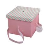Snacks Souvenir Packing Cardboard Suitcase Box With Handle CMYK PMS