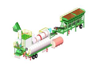 Wholesale Professional Mobile Drum Type asphalt Mixing Plant from china suppliers