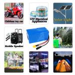 Electric Bicycle Scooter E Bike Lithium Ion Battery 36V 10Ah Lithium Ion Battery