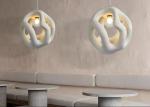 Cement and concrete and resin light fixtures travel hotel and house contemporary