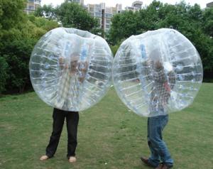 Wholesale Transparent Bumper Balls Inflatable Bubble Football 1.5m for Rental from china suppliers