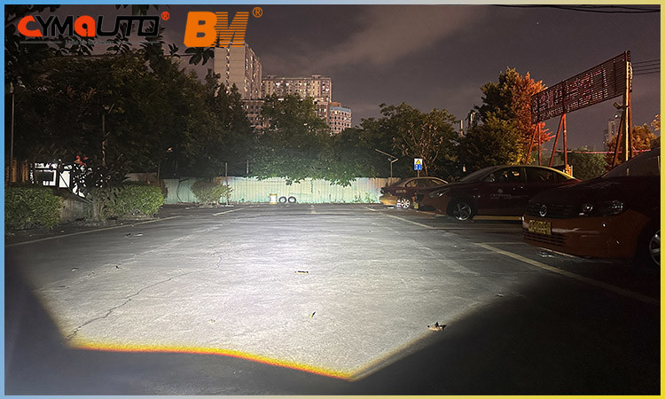 12v 1.5 Inch High Low Beam Mini Bi LED Projector Lens For Motorcycle