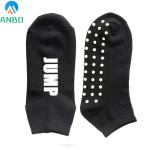 custom made anti slip indoor trampoline grip socks for child