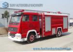 Heavy Duty HOWO 310Hp 10000L Diesel Fire Fighting Vehicle 2 Axle