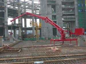 China R Shaped Concrete Pump 17M Mobile Placing Boom CE Certification on sale